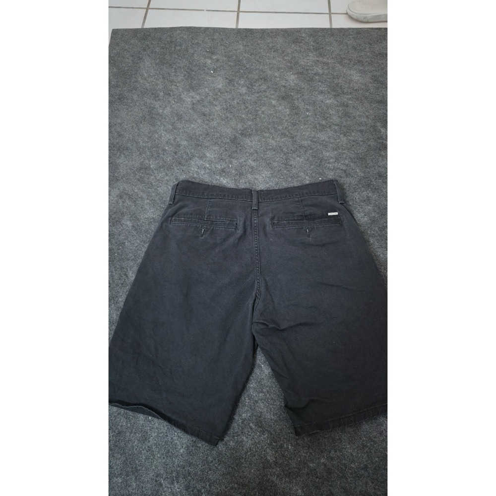 Levi Strauss & Co. Men's Black Chino Shorts Regular FIT Inseam Zip Pockets - Picture 4 of 10